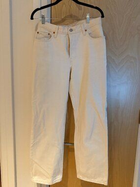 Levi's 501 90s Ecru / White